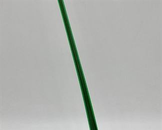 Hand-blown art glass violet