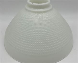 Milk glass lamp shade