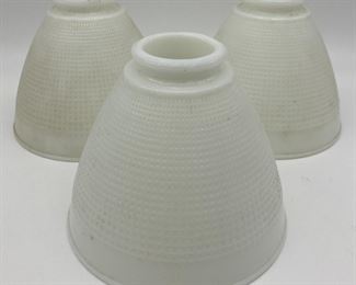 Milk glass lamp shades