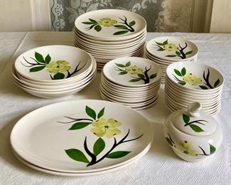 "Dixie Dogwood" Joni original hand-painted set