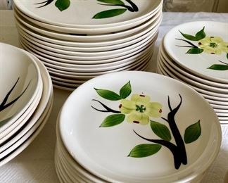 "Dixie Dogwood" Joni original hand-painted set