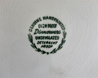 "Dixie Dogwood" Joni original hand-painted set