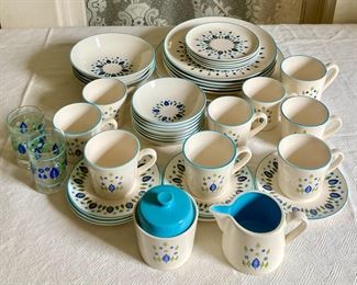 Vintage Syracuse "Candlelight" dinnerware set