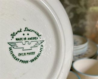 Vintage Syracuse "Candlelight" dinnerware set