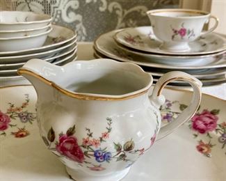 Vintage Favolina China 3607 dinnerware set - made in Poland