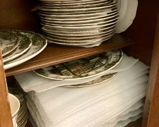 Vintage Johnson Brothers china "The Friendly Village" set