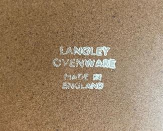 Langley Ovenware - made in England