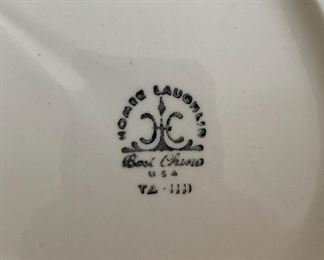 Assorted vintage Homer Laughlin restaurantware