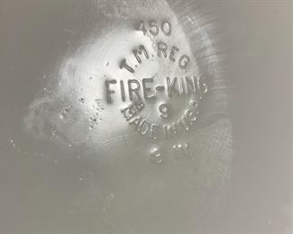 Vintage Fire King peach lusterware