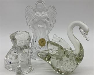 Vintage assorted glass figurals