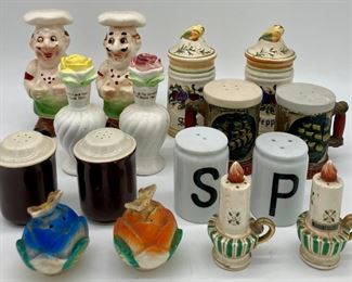 Vintage salt & pepper shaker sets