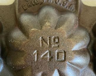 Vintage cast iron muffin pan