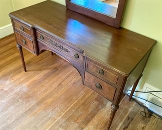 Vintage Northern Furniture Company vanity with mirror