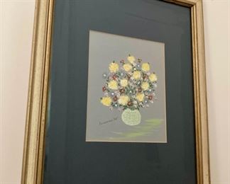 Dorhmann '88 framed still life bouquet