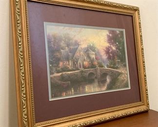 Thomas Kincaid framed print