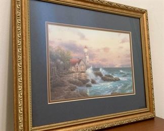 Thomas Kincaid framed print