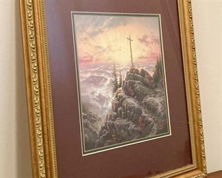 Thomas Kincaid framed print