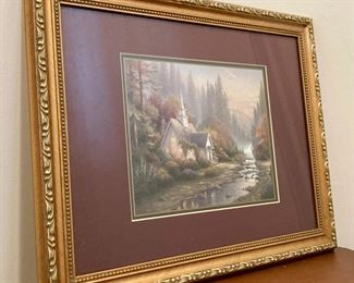 Thomas Kincaid framed print