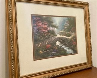 Thomas Kincaid framed print