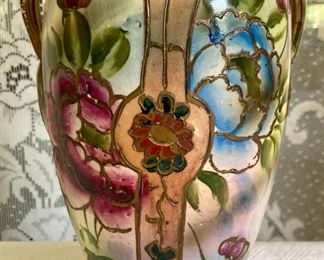 Vintage floral vase