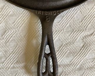 Griswold cast iron waffle iron