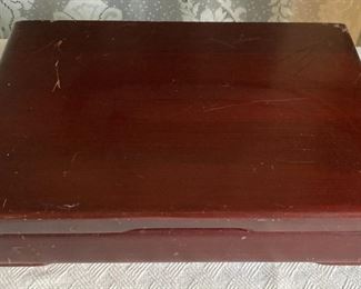 Nobility silver flatware set in box