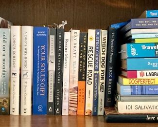 Assorted pet reference books