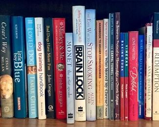 Assorted pet reference books