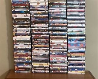 Assorted DVDs, all genres