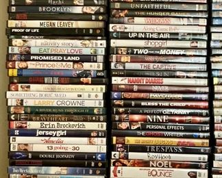 Assorted DVDs, all genres