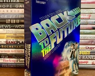 Assorted DVDs, all genres; Back to the Future complete triology box set