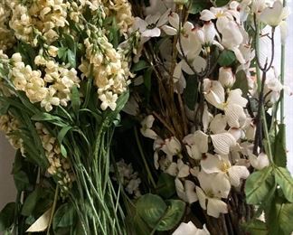 Assorted artificial flowers