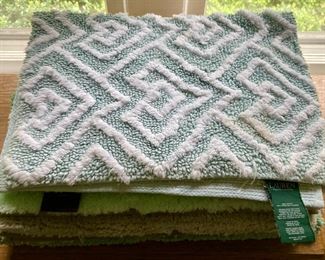 Assorted throw rugs, including Ralph Lauren
