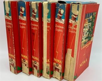 Vintage Noma Christmas lights