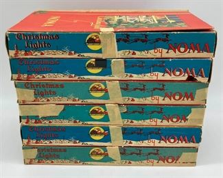 Vintage Noma Christmas lights