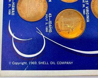 States of the Union solid bronze collectors' coin set