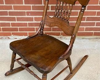 Antique rocking chair