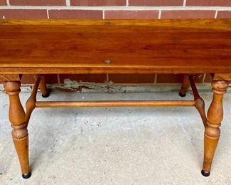 Vintage wood bench