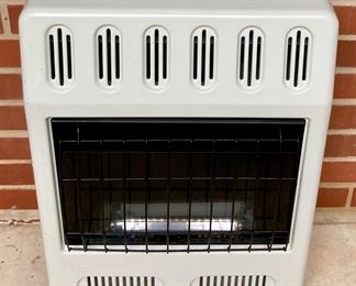 Propane gas space heater