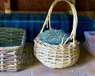 Assorted baskets