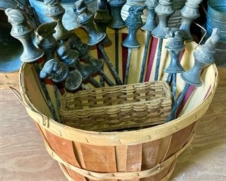 Assorted decoroative garden stakes