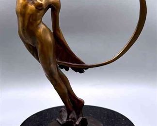 02 Original Bronze Sunriser Sculpture By Bobbie Carlyle