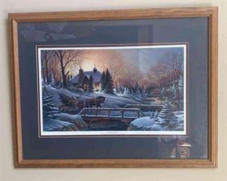 Heading Home 1990 Print By Terry Redlin 