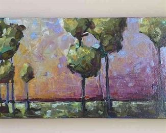 Lisas Trees 2014 Commissioned Piece By Jill Van Sickle 