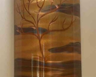 Windswept Tree 2013 Metalwork By Daniel And Frances Hedblom 