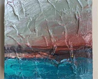 Abstract Landscape II Original Painting By Jill Van Sickle 