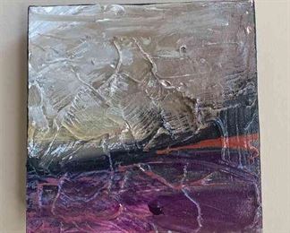 Abstract Landscape Original Painting By Jill Van Sickle 