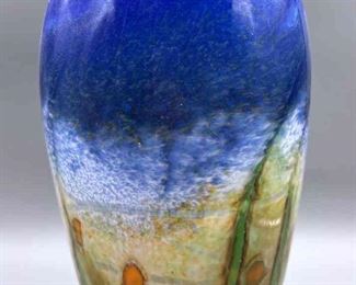 Blown Glass Vase By Nolan Prohaska 
