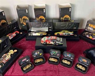Collection Of 12 NASCAR Die Cast Cars