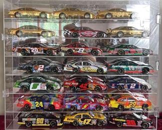 Collection Of 28 NASCAR Die Cast Cars